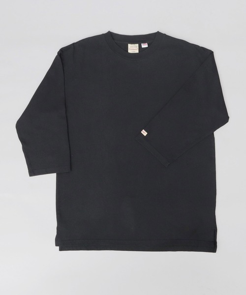 Goodwear(グッドウェア)の「7.6オンス USAコットン 七分袖 Tシャツ レギュラーシルエット(Tシャツ/カットソー・メンズ・スミクロ/ネイビー/ベージュ/ホワイト/グレー/ブルー/ブラック/ブラウン系その他2・M/L/XL)」の10枚目の写真