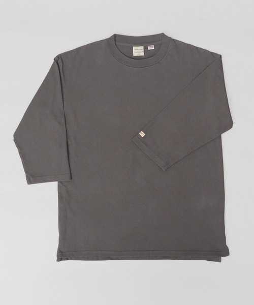Goodwear(グッドウェア)の「7.6オンス USAコットン 七分袖 Tシャツ レギュラーシルエット(Tシャツ/カットソー・メンズ・スミクロ/ネイビー/ベージュ/ホワイト/グレー/ブルー/ブラック/ブラウン系その他2・M/L/XL)」の11枚目の写真