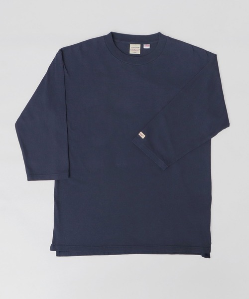 Goodwear(グッドウェア)の「7.6オンス USAコットン 七分袖 Tシャツ レギュラーシルエット(Tシャツ/カットソー・メンズ・スミクロ/ネイビー/ベージュ/ホワイト/グレー/ブルー/ブラック/ブラウン系その他2・M/L/XL)」の14枚目の写真