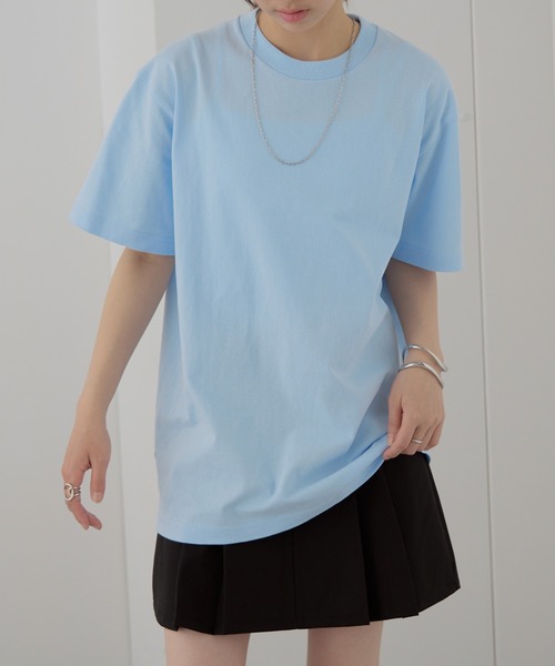 United Athle（ユナイテッドアスレ）の「【United Athle】6.0オンス オーセンティック オープンエンド ヘヴィーウェイト Tシャツ 半袖 無地Ｔ 4500（Tシャツ/カットソー・メンズ・ブラック/ネイビー/ホワイト/ライトブルー/スミクロ/グレー・S/M/L/XL）」の18枚目の写真