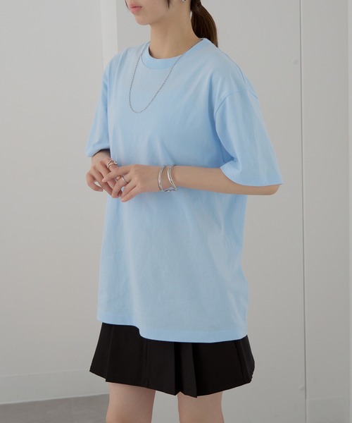 United Athle（ユナイテッドアスレ）の「【United Athle】6.0オンス オーセンティック オープンエンド ヘヴィーウェイト Tシャツ 半袖 無地Ｔ 4500（Tシャツ/カットソー・メンズ・ブラック/ネイビー/ホワイト/ライトブルー/スミクロ/グレー・S/M/L/XL）」の19枚目の写真