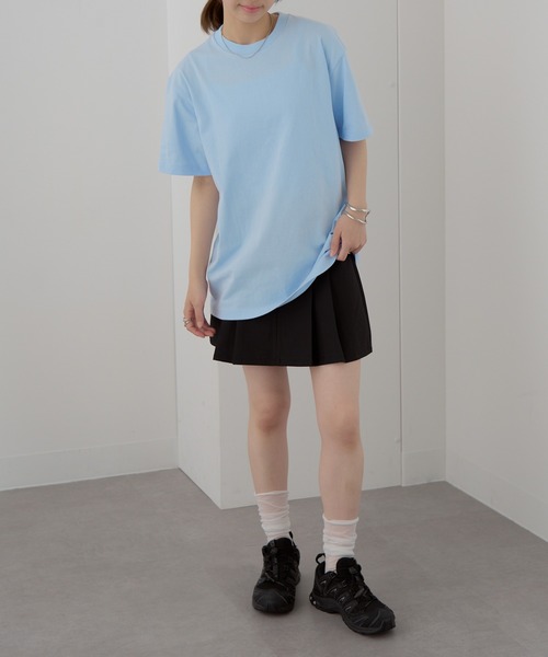 United Athle（ユナイテッドアスレ）の「【United Athle】6.0オンス オーセンティック オープンエンド ヘヴィーウェイト Tシャツ 半袖 無地Ｔ 4500（Tシャツ/カットソー・メンズ・ブラック/ネイビー/ホワイト/ライトブルー/スミクロ/グレー・S/M/L/XL）」の20枚目の写真