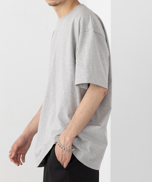 United Athle（ユナイテッドアスレ）の「【United Athle】6.0オンス オーセンティック オープンエンド ヘヴィーウェイト Tシャツ 半袖 無地Ｔ 4500（Tシャツ/カットソー・メンズ・ブラック/ネイビー/ホワイト/ライトブルー/スミクロ/グレー・S/M/L/XL）」の13枚目の写真