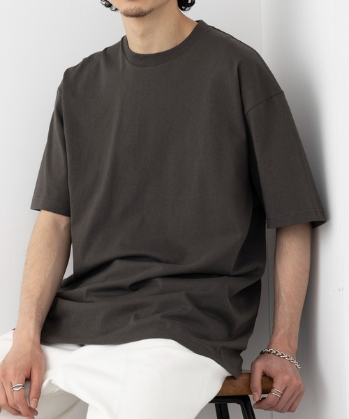 United Athle（ユナイテッドアスレ）の「【United Athle】6.0オンス オーセンティック オープンエンド ヘヴィーウェイト Tシャツ 半袖 無地Ｔ 4500（Tシャツ/カットソー・メンズ・ブラック/ネイビー/ホワイト/ライトブルー/スミクロ/グレー・S/M/L/XL）」の9枚目の写真