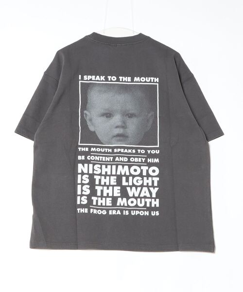 NISHIMOTO IS THE MOUTH（ニシモト イズ ザ マウス）の「CLASSIC DAMAGE S/S TEE | NISHIMOTO IS THE MOUTH（Tシャツ/カットソー・メンズ・ダークグレー・MEDIUM/LARGE/X-LARGE）」の9枚目の写真