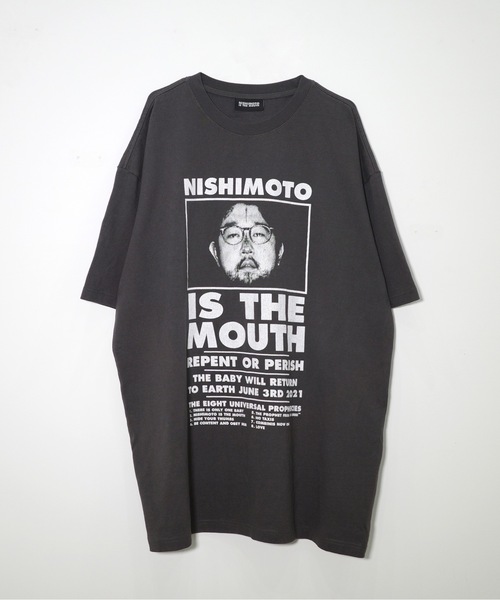 NISHIMOTO IS THE MOUTH（ニシモト イズ ザ マウス）の「CLASSIC DAMAGE S/S TEE | NISHIMOTO IS THE MOUTH（Tシャツ/カットソー・メンズ・ダークグレー・MEDIUM/LARGE/X-LARGE）」の3枚目の写真