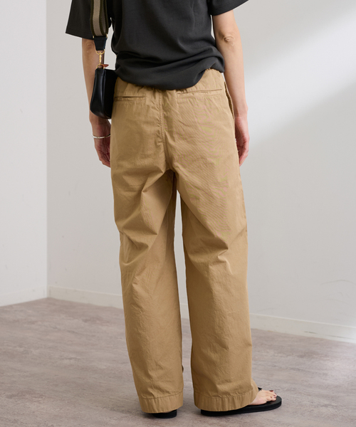 FRAMeWORK（フレームワーク）の「LIGHT CHINO クロップドパンツ（チノパンツ・レディース・ブラウン/ベージュ・36/38/40）」の16枚目の写真