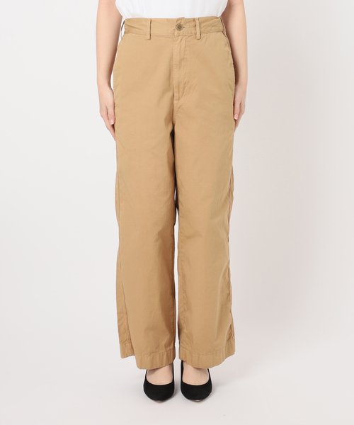 FRAMeWORK（フレームワーク）の「LIGHT CHINO クロップドパンツ（チノパンツ・レディース・ブラウン/ベージュ・36/38/40）」の13枚目の写真