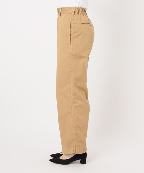 FRAMeWORK（フレームワーク）の「LIGHT CHINO クロップドパンツ（チノパンツ・レディース・ブラウン/ベージュ・36/38/40）」の12枚目の写真