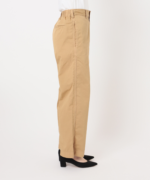 フレームワーク ライトチノ クロップドパンツ ブラウン セール】LIGHT CHINO クロップドパンツ（チノパンツ