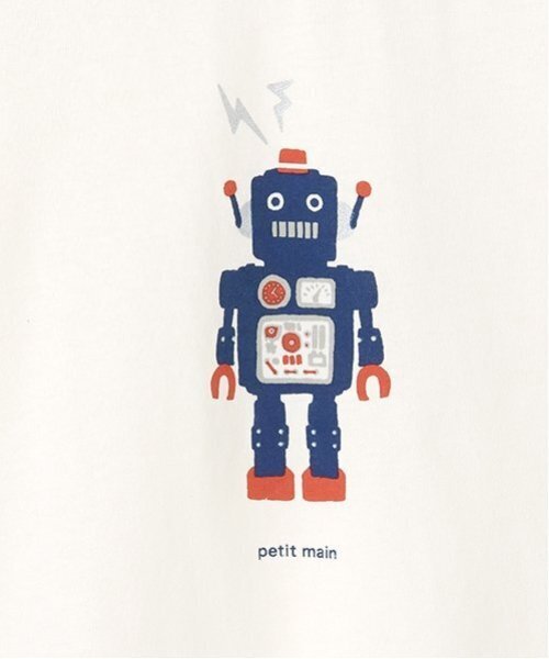 petit main(プティマイン)の「【プティプラ】BOYS半袖Tシャツ(Tシャツ/カットソー・キッズ・シルバーグレー/ネイビー/キャメル/カラフル/ライトグレー/マルチ/アイボリー/クリーム/オフホワイト/ターコイズブルー・90cm/100cm/110cm/80cm/120cm/130cm)」の20枚目の写真