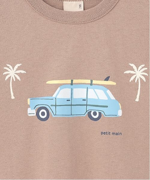 petit main(プティマイン)の「【プティプラ】BOYS半袖Tシャツ(Tシャツ/カットソー・キッズ・シルバーグレー/ネイビー/キャメル/カラフル/ライトグレー/マルチ/アイボリー/クリーム/オフホワイト/ターコイズブルー・90cm/100cm/110cm/80cm/120cm/130cm)」の19枚目の写真