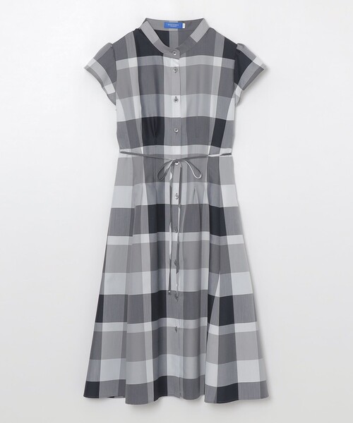 クレストブリッジチェックライトクロッシングツイルドレス