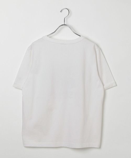 Champion(チャンピオン)の「【Champion(チャンピオン)】別注ロゴ半袖T(Tシャツ/カットソー・レディース・オフホワイト/ブルー/ブラック・FREE)」の11枚目の写真