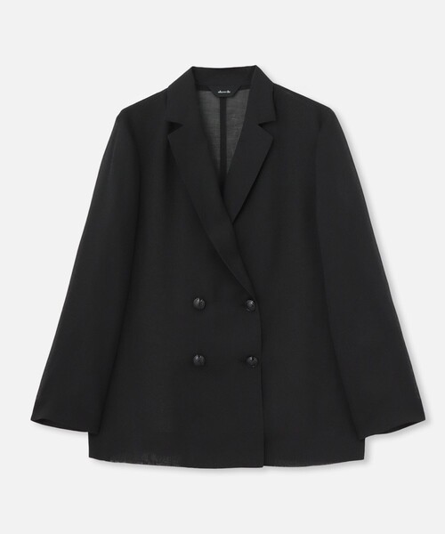 【こす】allureville ワルツシアーオーガンジャケット ワルツシアーオーガンジャケット | allureville (Women