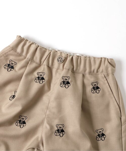 apres les cours（アプレレクール）の「tiny bear 刺繍パンツ（その他パンツ・キッズ・ベージュ/ネイビー・80/90/100/110/120）」の16枚目の写真