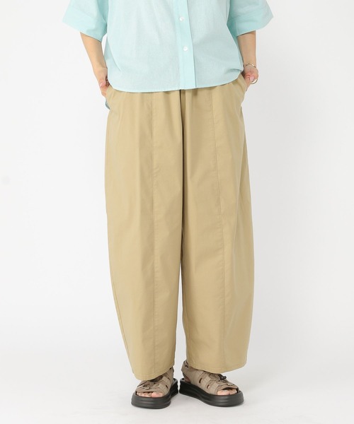 studio CLIP（スタディオクリップ）の「【イージーケア・接触冷感】軽らくバルーンパンツ（その他パンツ・レディース・カーキ/ベージュ/ネイビー・LARGE/ﾌﾘｰ(L)/MEDIUM/PF）」の16枚目の写真