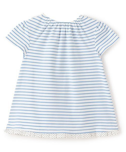 baby cheer（ベイビーチアー）の「いちごポシェットTシャツ（Tシャツ/カットソー・キッズ・オフホワイト/ピンク/サックスブルー・100cm/90cm/120cm/110cm/80ｃｍ）」の5枚目の写真