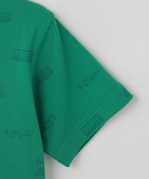 Dessin（デッサン）の「siku(ジク) コラボ 総柄Tシャツ（Tシャツ/カットソー・キッズ・ブルー系その他/ダークグリーン/ホワイト・11/10/13/12）」の8枚目の写真