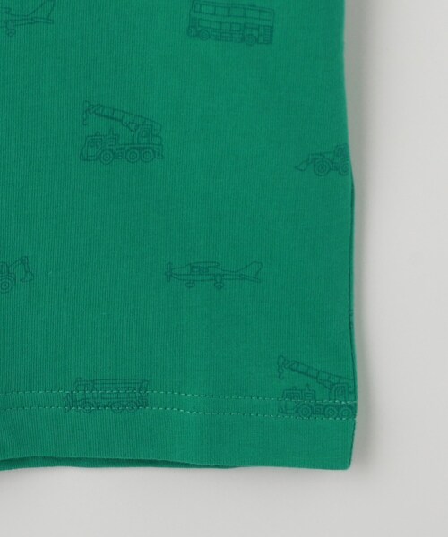 Dessin（デッサン）の「siku(ジク) コラボ 総柄Tシャツ（Tシャツ/カットソー・キッズ・ブルー系その他/ダークグリーン/ホワイト・11/10/13/12）」の9枚目の写真