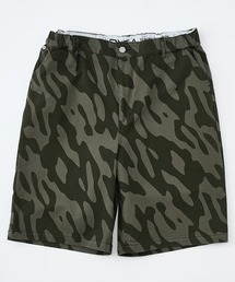 RVCA メンズ 24/7 ALLOVER SHORT ショートパンツ 【2025年夏モデル】/ルーカウエストゴムワイドシルエットデニムショートパンツ