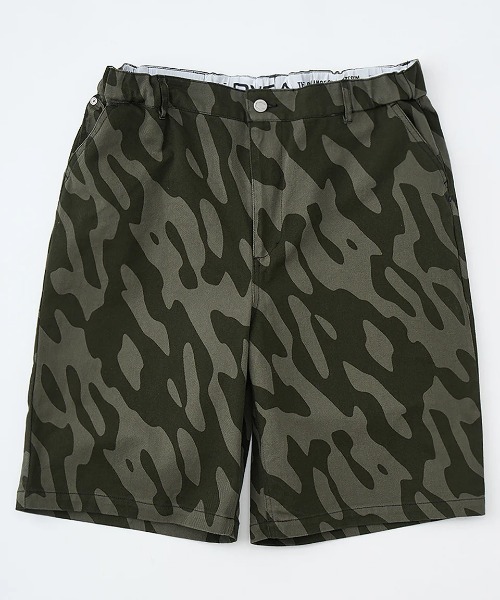 RVCA(ルーカ)の「RVCA メンズ 24/7 ALLOVER SHORT ショートパンツ 【2025年夏モデル】/ルーカウエストゴムワイドシルエットデニムショートパンツ(その他パンツ・メンズ・キャメル/ネイビー/ブラック・30inch/32inch/28inch)」の3枚目の写真