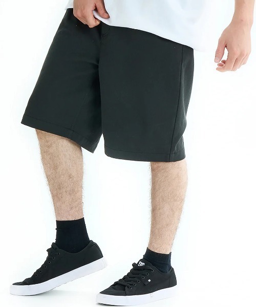 RVCA(ルーカ)の「RVCA メンズ 24/7 ALLOVER SHORT ショートパンツ 【2025年夏モデル】/ルーカウエストゴムワイドシルエットデニムショートパンツ(その他パンツ・メンズ・キャメル/ネイビー/ブラック・30inch/32inch/28inch)」の1枚目の写真