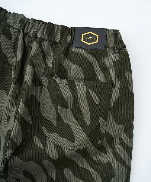 RVCA(ルーカ)の「RVCA メンズ 24/7 ALLOVER SHORT ショートパンツ 【2025年夏モデル】/ルーカウエストゴムワイドシルエットデニムショートパンツ(その他パンツ・メンズ・キャメル/ネイビー/ブラック・30inch/32inch/28inch)」の14枚目の写真