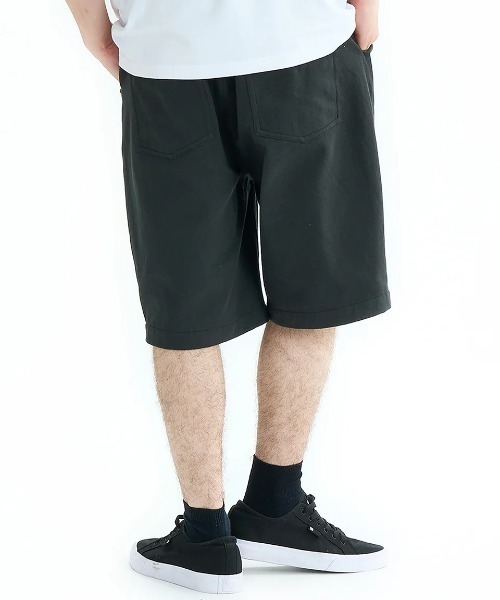 RVCA(ルーカ)の「RVCA メンズ 24/7 ALLOVER SHORT ショートパンツ 【2025年夏モデル】/ルーカウエストゴムワイドシルエットデニムショートパンツ(その他パンツ・メンズ・キャメル/ネイビー/ブラック・30inch/32inch/28inch)」の4枚目の写真