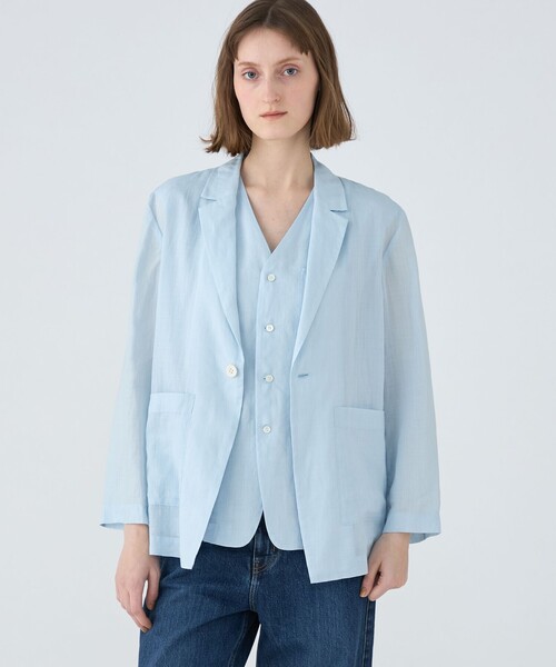 セール】ラミーソリッド シングルジャケット（テーラードジャケット