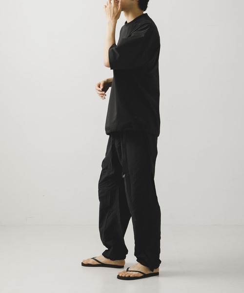 DAIWA PIER39 Tシャツ・カットソー ダークグレー A157725E0009 DAIWA PIER39 TECH DRAWSTRING S/S TEE(Tシャツ/カットソー