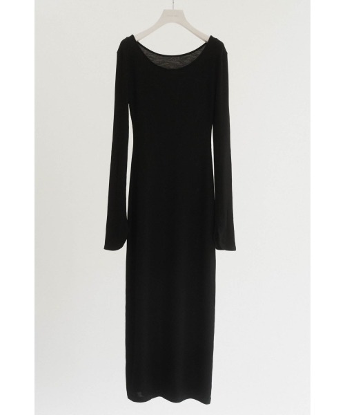 Knuth Marf(クヌースマーフ)の「2way layered one piece(ワンピース・レディース・ブラック/グレイッシュベージュ・SMALL/MEDIUM/X-SMALL)」の16枚目の写真