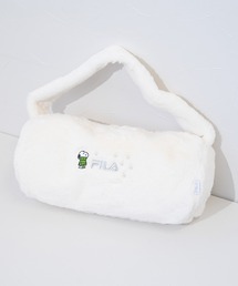 FILA（フィラ）の「【FILA】PEANUTS フェイクファードラムバッグ/ピーナッツ/コラボ（ドラムバッグ）」