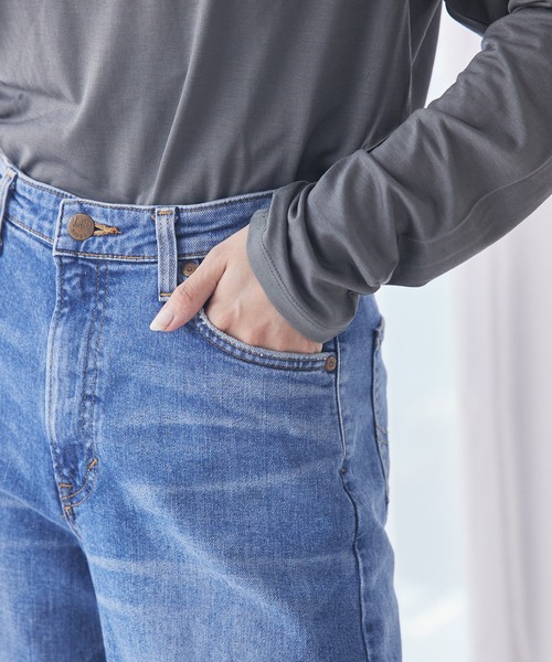 qualite（カリテ）の「【Lee】WIDE　M.USED（デニムパンツ・レディース・ブルー・32）」の12枚目の写真