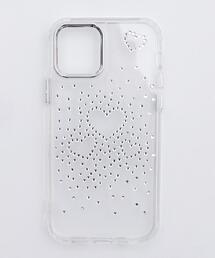 WEGO（ウィゴー）の「WEGO/ビジューハートiphoneケース（スマホケース/カバー・レディース）」