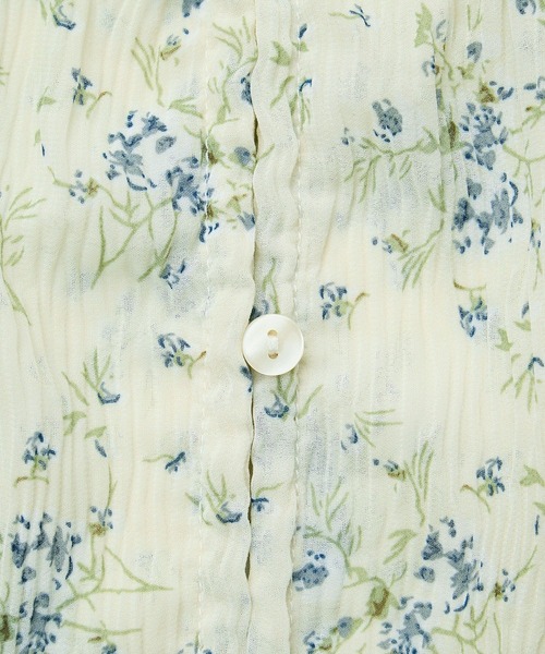 earth music&ecology（アースミュージックアンドエコロジー）の「ナローリボンくしゅくしゅギャザーブラウス（シャツ/ブラウス・レディース・アイボリー/ブラック/ブラウン/その他1・FREE）」の18枚目の写真