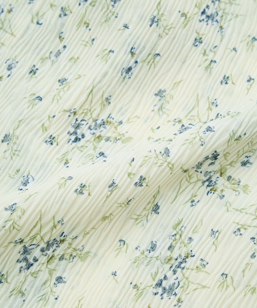 earth music&ecology（アースミュージックアンドエコロジー）の「ナローリボンくしゅくしゅギャザーブラウス（シャツ/ブラウス・レディース・アイボリー/ブラック/ブラウン/その他1・FREE）」の19枚目の写真