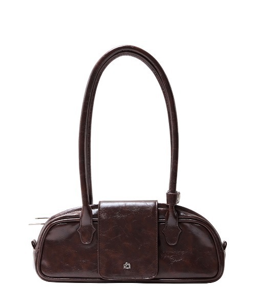 Ameri（アメリ）の「LONG HANDLE RECTANGLE BAG（ハンドバッグ・レディース・ブラック/ブラウン/ピンク・FREE）」の9枚目の写真