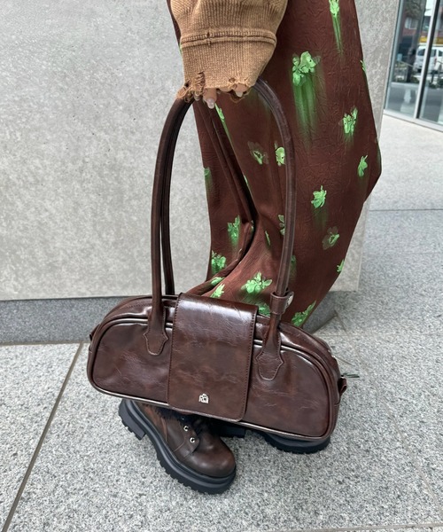 LONG HANDLE RECTANGLE BAG（ハンドバッグ）｜Ameri（アメリ）の