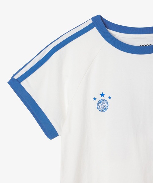 ATHLETE STRIPE HALF T-SHIRTS（Tシャツ/カットソー）｜aeae