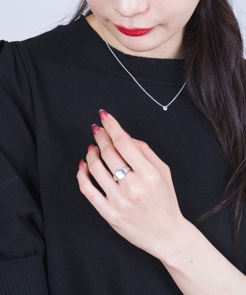 セール】【TOMWOOD/トムウッド】Mini Signet Cushion シルバー