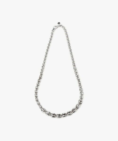 agnes b.(アニエスベー)の「【Outlet】チェーン ネックレス "Iconic - Hollow Silver Chain"(ネックレス・レディース・シルバー系その他・FREE)」の1枚目の写真