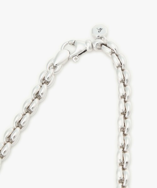 agnes b.(アニエスベー)の「【Outlet】チェーン ネックレス "Iconic - Hollow Silver Chain"(ネックレス・レディース・シルバー系その他・FREE)」の3枚目の写真