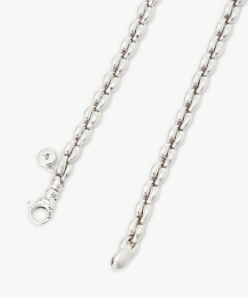 agnes b.(アニエスベー)の「【Outlet】チェーン ネックレス "Iconic - Hollow Silver Chain"(ネックレス・レディース・シルバー系その他・FREE)」の4枚目の写真