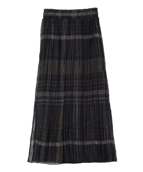 スカート AMERI gnv セール】MEDI STRAIN CHECK SKIRT（スカート）｜Ameri（アメリ
