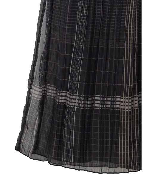 スカート AMERI bnv UND UNEVENNESS FAKE LEATHER SKIRT