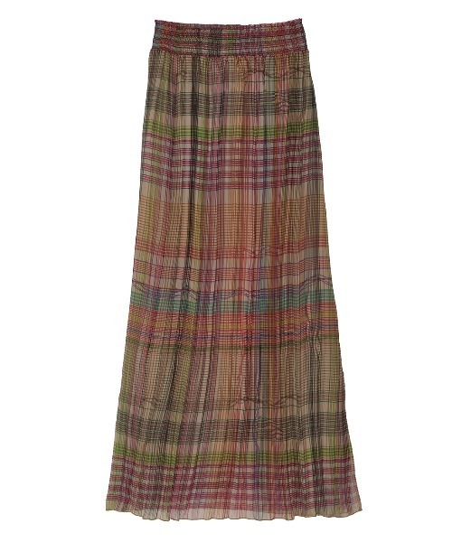 ameri スカート セール】MEDI STRAIN CHECK SKIRT（スカート）｜Ameri（アメリ