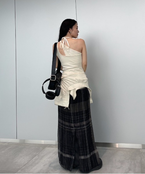 Ameri（アメリ）の「MEDI STRAIN CHECK SKIRT（スカート）」 - WEAR