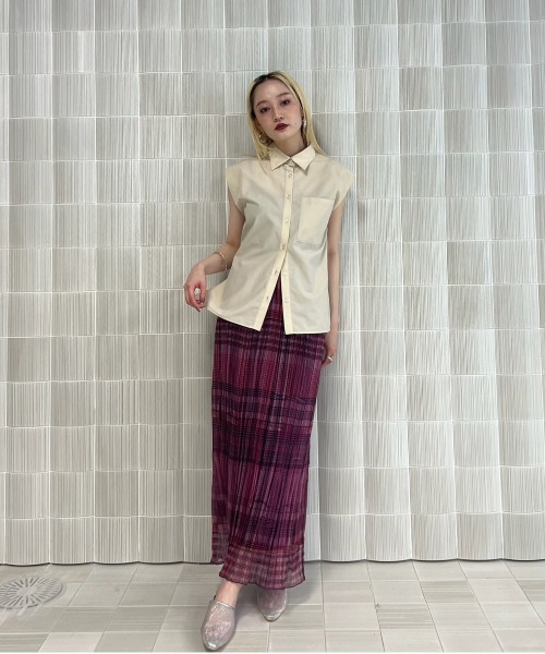 MEDI STRAIN CHECK SKIRT（スカート）｜Ameri（アメリ）の