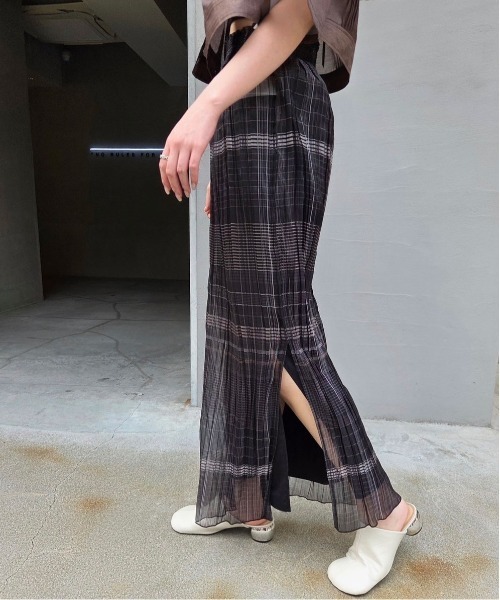 MEDI STRAIN CHECK SKIRT